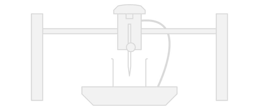 Vector bio printing illustration