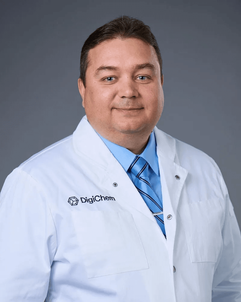 Headshot of Serhii Slyvchuk, PhD